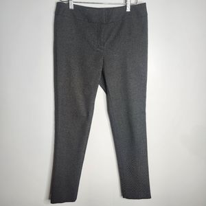 Ann Taylor Black Micro Dot Signature Dress Pants